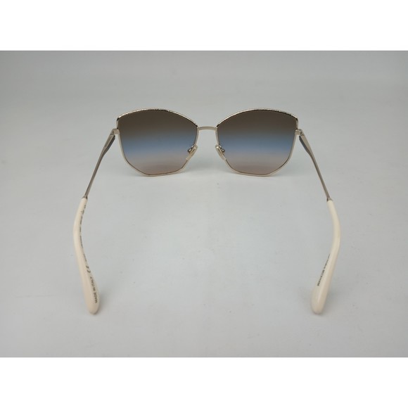 Victoria Beckham VB225S 734 Hammered Sunglasses Gold-Brown Blue Sand 59mm main image 5